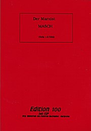 Der Marxist. Bd. 2 (Hefte 1-5/Jahrgang 1932). Reprint