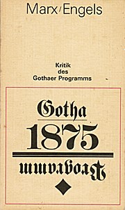 Kritik des Gothaer Programms
