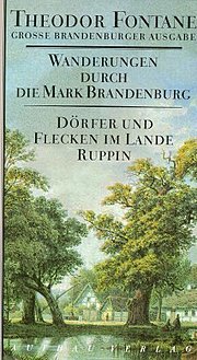 Wanderungen durch die Mark Brandenburg, 8 Bde., Bd.6, Dörfer und Flecken im Lande Ruppin
