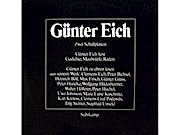 Günter Eich - liest Gedichte, Maulwürfe, Reden [Vinyl LP record] [Schallplatte]