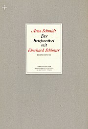 Der Briefwechsel mit Eberhard Schlotter