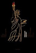 Fräulein Freiheit. Miss Liberty Enlighting the World